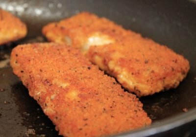 Alimentation : faux poissons panés végétariens