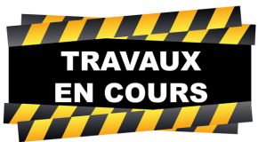 Fermeture pour causes de travaux