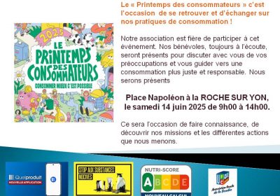 PRINTEMPS DES CONSOMMATEURS 2025