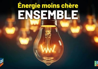 ENERGIE MOINS CHERE ENSEMBLE :  Un achat groupé d’électricité permettant de réaliser de très fortes économies